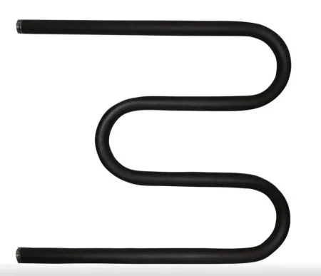 Полотенцесушитель М-образный 1" черный матовый (креп. в компл.) М 500*500 (GR) *1