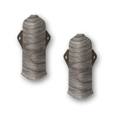 Угол наружный с крепежом 210 Дуб пепельный 80мм Лексида