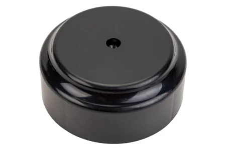 Монтажная коробка Ø80, ОУ без сальников "Ретро" КМ-450 черный (Bylectrica) *1