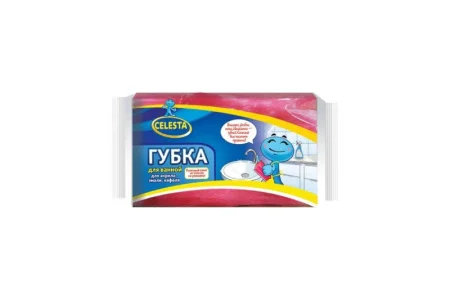 Celesta Губка для мытья ванной, 1 шт