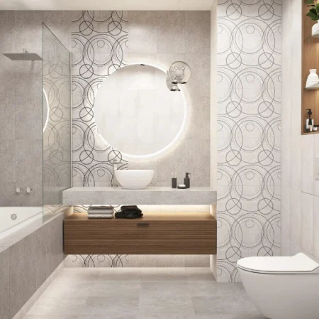 Керамогранит Керамин Урбан 2 400х400х7мм 1уп=2,08м2 (13шт) серая