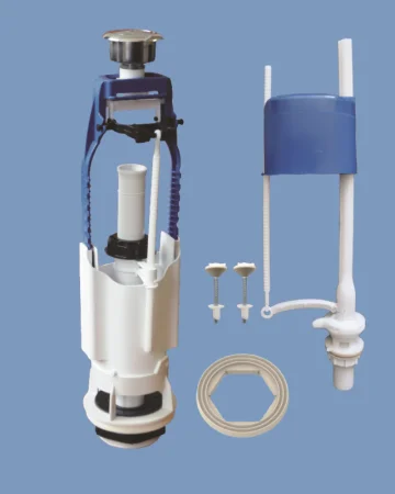 Арматура для бачка унитаза (1 кнопка выпуска, нижняя подводка) А 105.57.14.0/АБ 69.57.14.0 Уклад