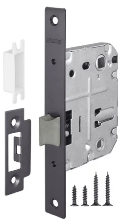 Защелка врезная FUARO PLASTP72-50 (P72-50) GR графит 37515 *1