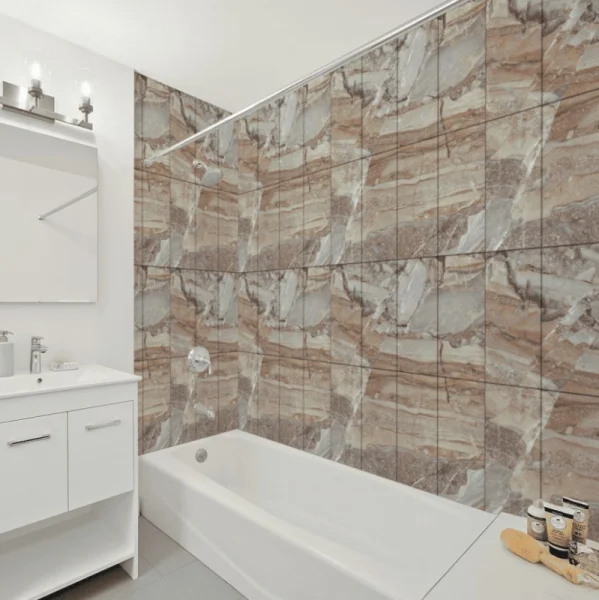 Панель SPC глянец Stella Kerama Купрум 560х280х2,5мм