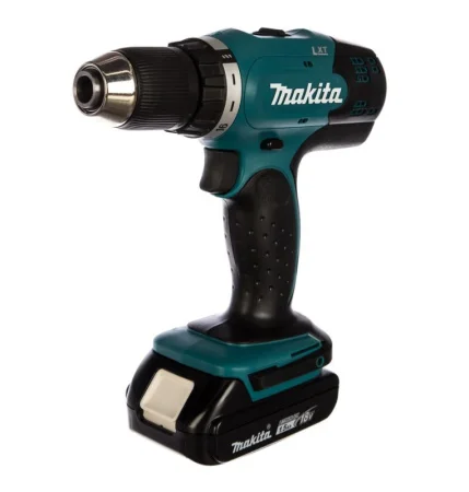 Дрель-шуруповерт аккум. Makita DDF453SYE 18В 2х1,5Ач Li-ion БЗП-1,5-13мм 0-400/0-1300 об/мин 42/27 Нм *1