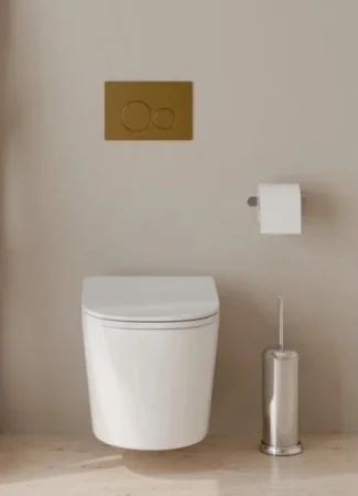 Унитаз подвесной Iberica Blanca Burgos Alto IB.BRA.234.1B1 безободковый белый