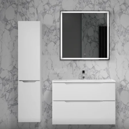 Пенал подвесной Statik 150 Sta.04.150/P/W белый