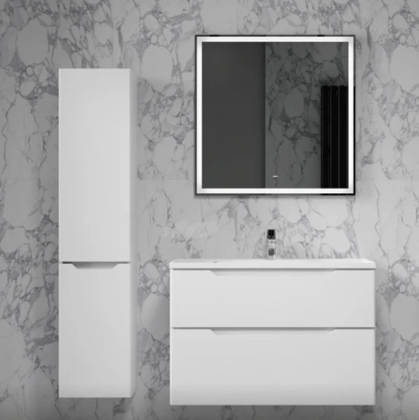 Пенал подвесной Statik 150 Sta.04.150/P/W белый