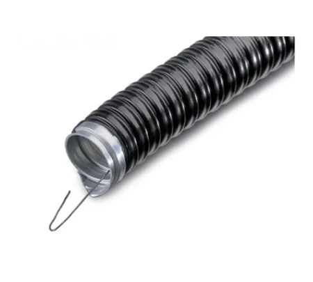 ЭРА Металлорукав Р3-ЦПнг-32 ЭРА (черный) с протяжкой 20м