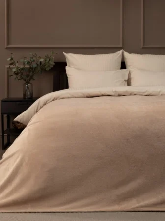 Плед Texrepublic фланель однотонный скрутка 180х200см TF FNP BE8 1820