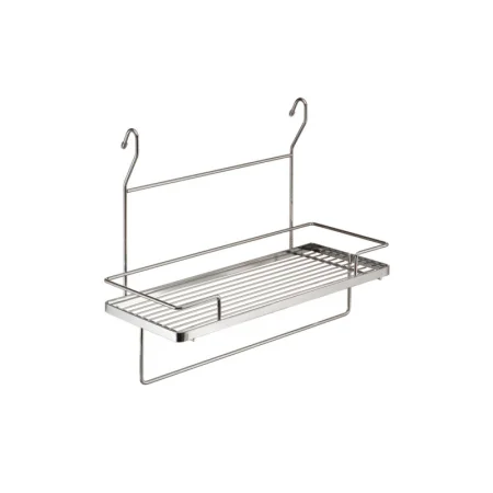 Полка с держателем для полотенца, хром YJ-G214B