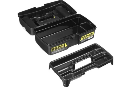 Ящик для инструментов пластиковый 290x170x140мм 12" VEGA-12 STAYER 38105-13 *1