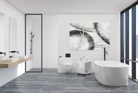 Плитка кварц-винил Noventis Avalon 1582 Дуб Эскалибур 4V (1200х180х3,5мм) 1уп=2,160м2 =10шт замок