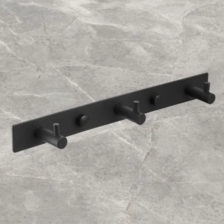 Планка с 3-я крючками Delphinium R011 102440 черный