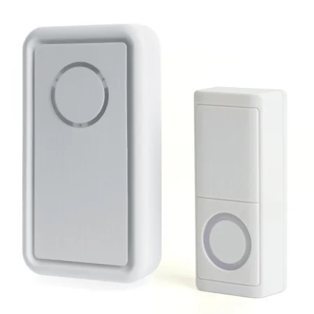 Звонок электрический E-379 дверной, 18 мелодий, белый 41435 (Feron) *1