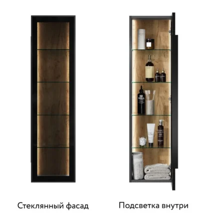 Пенал подвесной Notte 120 Not.04.120/P/A/JR