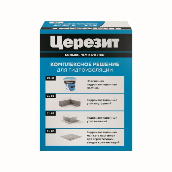 Лента водонепроницаемая для герметизации швов Церезит CL 152 10 м