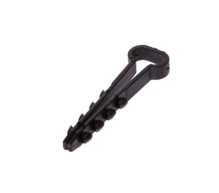 Дюбель-хомут 5-10мм для плоского кабеля черный (упак 10шт) АЭ-5050010-010-p УралПак