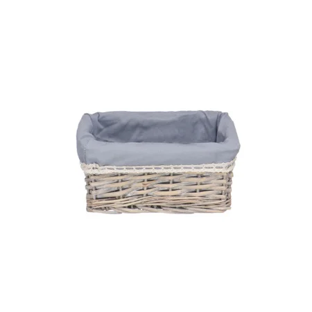 Корзина стеллажная "Лён", Д265 Ш180 В120, серый