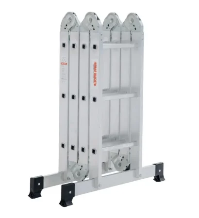 Лестница-трансформер 3 ступени 4 секции ширина 340мм алюминиевая Новая Высота NV 1320 1320403 *1