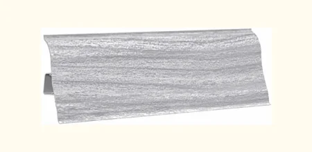 Плинтус напольный 106 Ясень серый 52х2200мм Ecoline