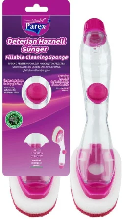 Губка с резервуаром для моющего средства 1 шт PAREX *1/12