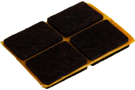 Пункт фетровый самокл. 25х35мм тёмный (9 шт) - пакет Tech-Krep 106147 *1