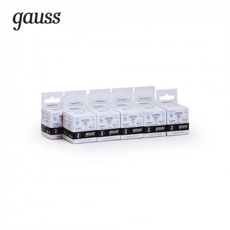 Лампа Gauss Elementary MR16 9W 680lm 6500K GU5.3 LED *1/10/100
