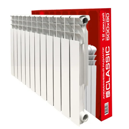 Радиатор AL STI classic 500/80 12 сек.(S500A6) ТТ000019467 *1