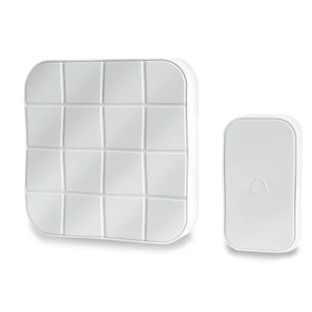 Звонок электрический E-378 дверной, 10 мелодий, белый 41434 (Feron) *1