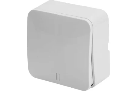 Выключатель 1-кл "София" ОП с индикатором 250В 10А IP20 белый MSW10-11-20-01 Stekker *1