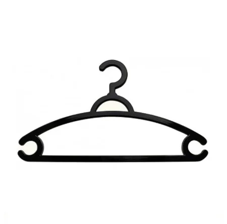 Вешалка - плечики для легкой одежды "Rambai" р-р 48-50 черный 221304730/01 (HOMVER) *1