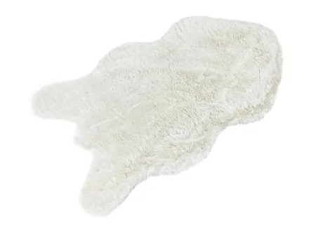 Коврик меховой шкура SHAHINTEX 50х88см жемчужный 21 *1