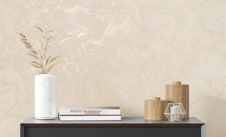 Обои вспененный винил Ateliero RENOWA Rossi 1075-02ОАВ 1,06х10м мрамор бежевые