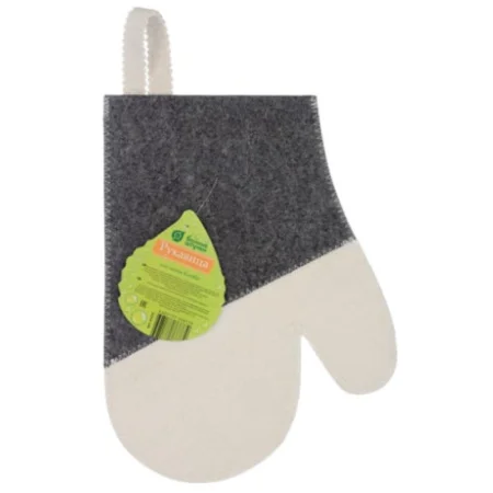 Рукавица для сауны Комби "Банные штучки", войлок *1/20