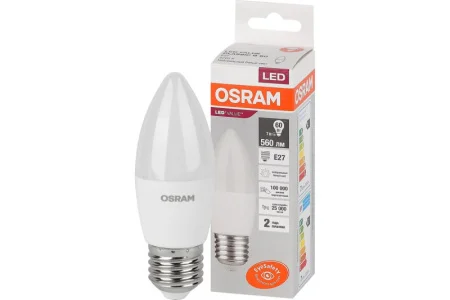 Лампа светодиодная LVCLB60 7SW/840 230V E27 10X1 RU OSRAM
