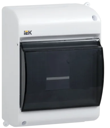 Бокс ОП КМПн 2/4 "Krepta 3" для 4 авт. выкл. IP30 белый MKP42-N-04-30-12 IEK