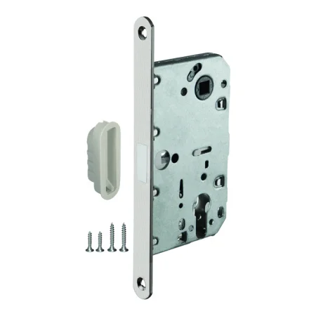 Корпус врезного замка Ajax с защелкой MAGNLN85-50 SN мат.никель 47919 *1