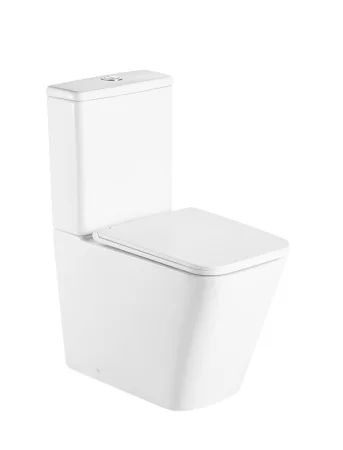 Унитаз-компакт D&K Berlin DT1437016 сиденье микролифт белый