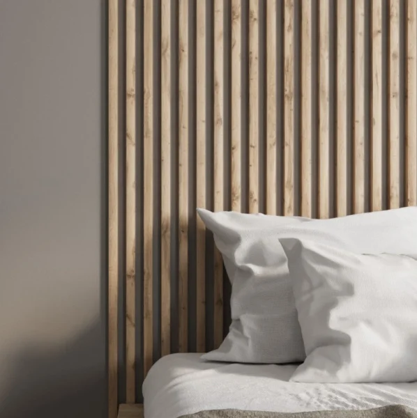 Рейка интерьерная МДФ Stella Милана Light Пекан 2700х30х20мм