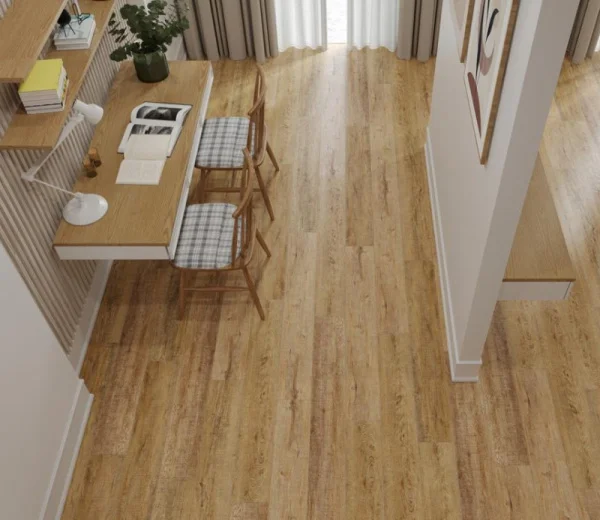 Плитка кварц-винил CronaFloor WOOD 4V Дуб Робуста 1200х180х4мм 1уп=2,16м2 (10шт) замок