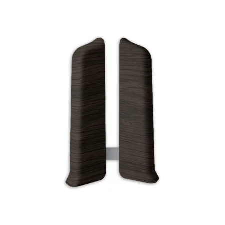 Заглушки для плинтуса (левая/правая) 301 Венге 80мм Лексида