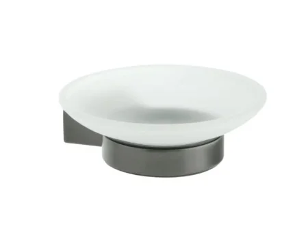 Мыльница настенная Fixsen Trend Graphite FX-98008 стекло