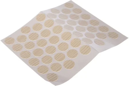 Заглушка самоклейка 14мм крем уп-50шт пакет Tech-Krep 147772 *1