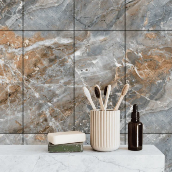 Панель SPC глянец Stella Kerama Величие камня 560х280х2,5мм