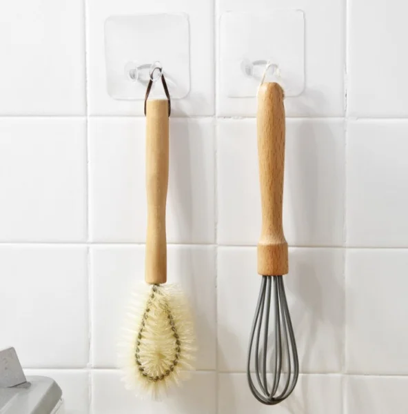 Крючки двойные самоклеящиеся 5,6х5,6см 10 шт 9791684