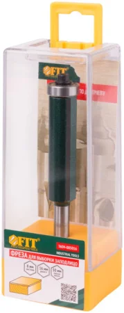 Фреза для выборки заподлицо с нижним подшипником хвостовик-8мм, D-16мм, H-50мм, L-97,5мм Fit 3604-08