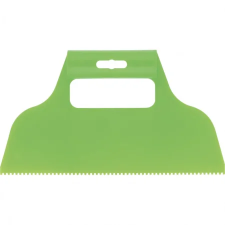 Шпатель для клея зубчатый 2х2мм 230х112мм пластмассовый Сибртех 86013