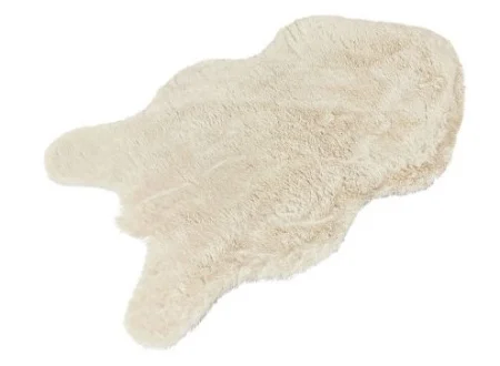 Коврик меховой шкура SHAHINTEX 50х88см мальдивский песок 24 *1