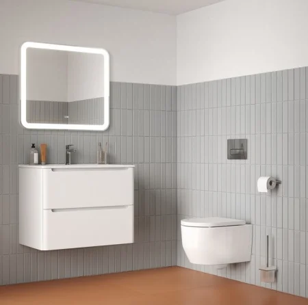 Унитаз подвесной Iddis Aiger AIGRDSEi25 безободковый 525x360x360мм